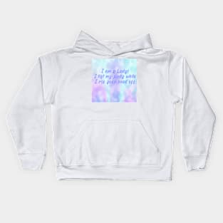 Pastel Goth I am a Lady even when I rip your head off Kids Hoodie